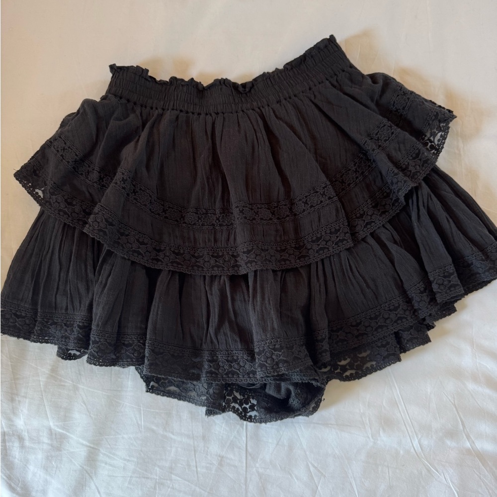 American Eagle Mini Skirt Black Size S